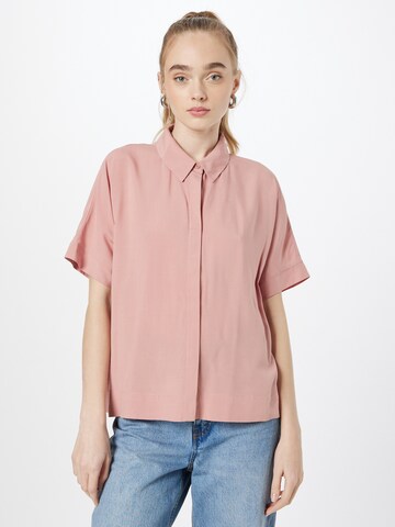 Soft Rebels Blus 'Freedom' i rosa: framsida