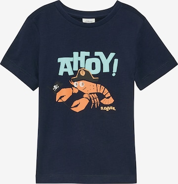 T-Shirt s.Oliver en bleu : devant