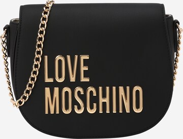 Sac à bandoulière Love Moschino en noir : devant