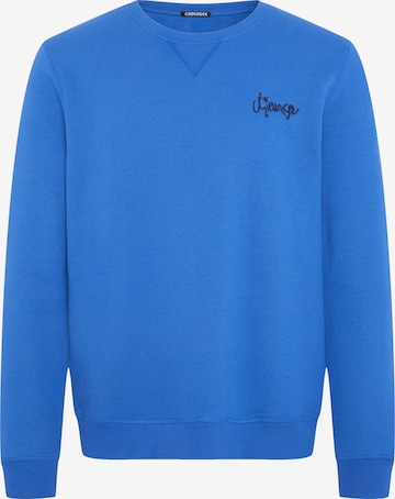CHIEMSEE Sweatshirt in Blau: predná strana