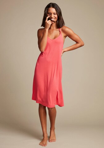 LASCANA Strandkleid in Pink