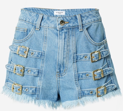 Hoermanseder x About You Shorts 'Elna' (OCS) in blue denim, Produktansicht