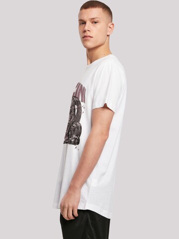 F4NT4STIC Shirt 'Harry Potter Nagini Splats' in White