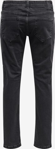 Only & Sons Regular Jeans 'Weft' in Schwarz