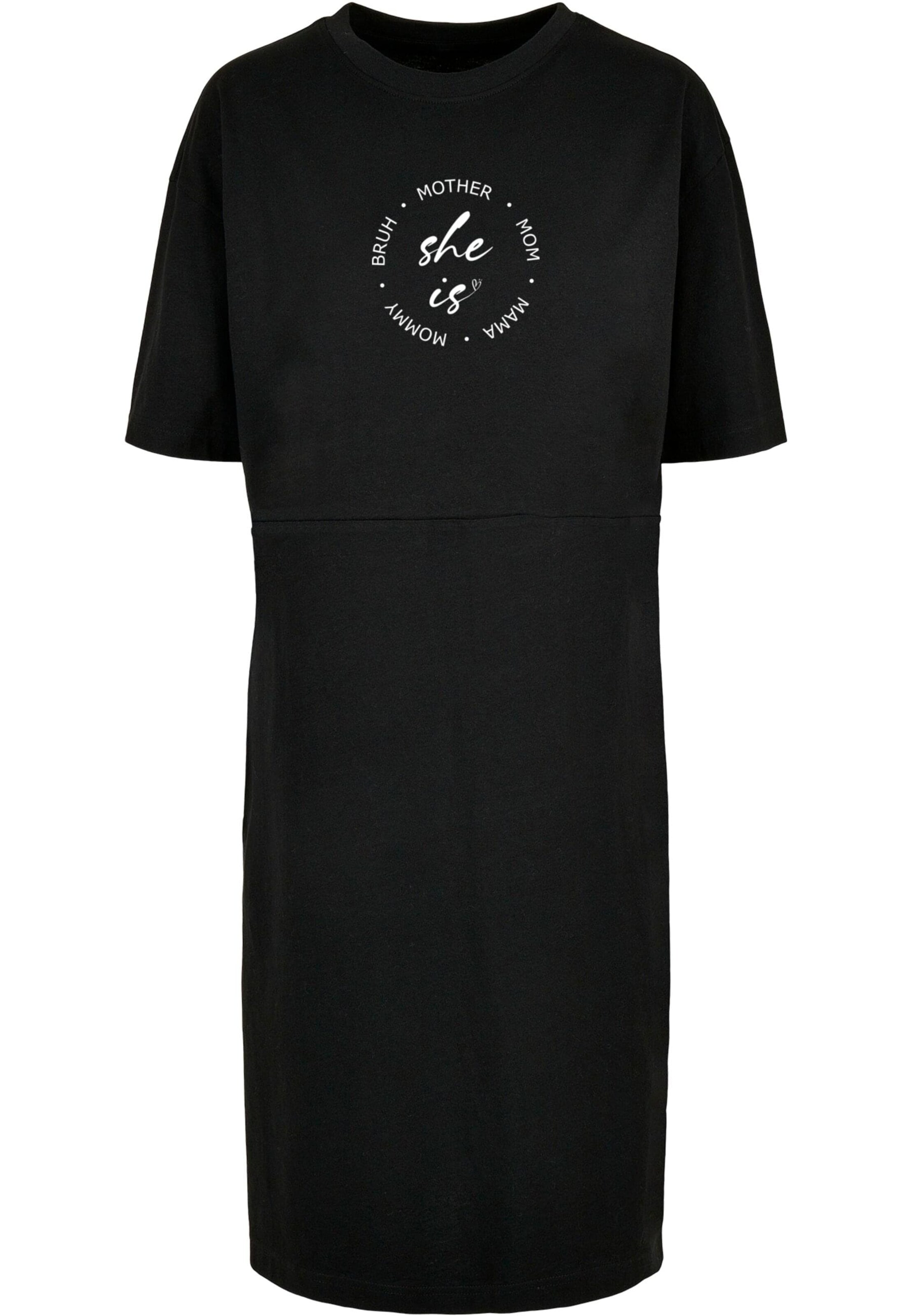 Robe 'Mothers Day - She is' Merchcode en noir : devant