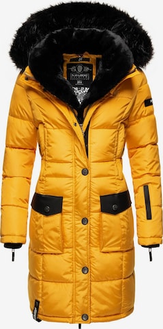 Manteau d’hiver 'Sinja' NAVAHOO en jaune : devant