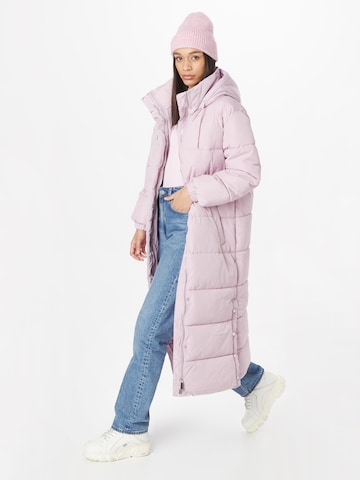 Oasis Χειμερινό παλτό σε ροζ