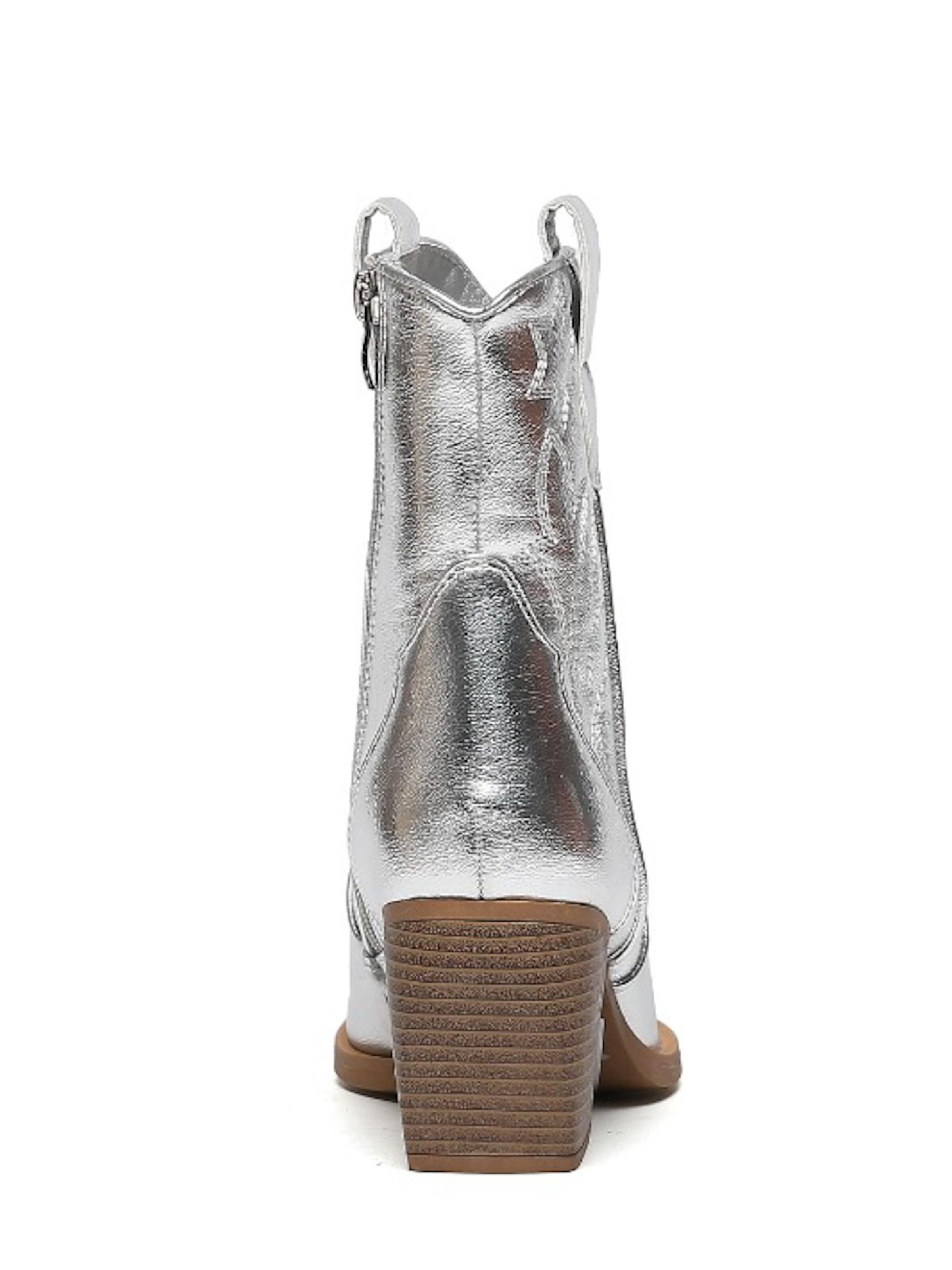 Bottes de cowboy Smile Favorites en argent