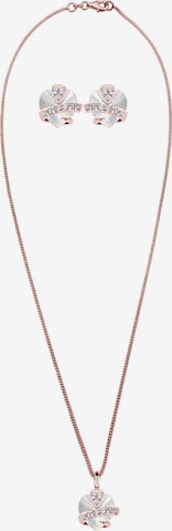 ELLI Jewelry set 'Herz' in Gold: front