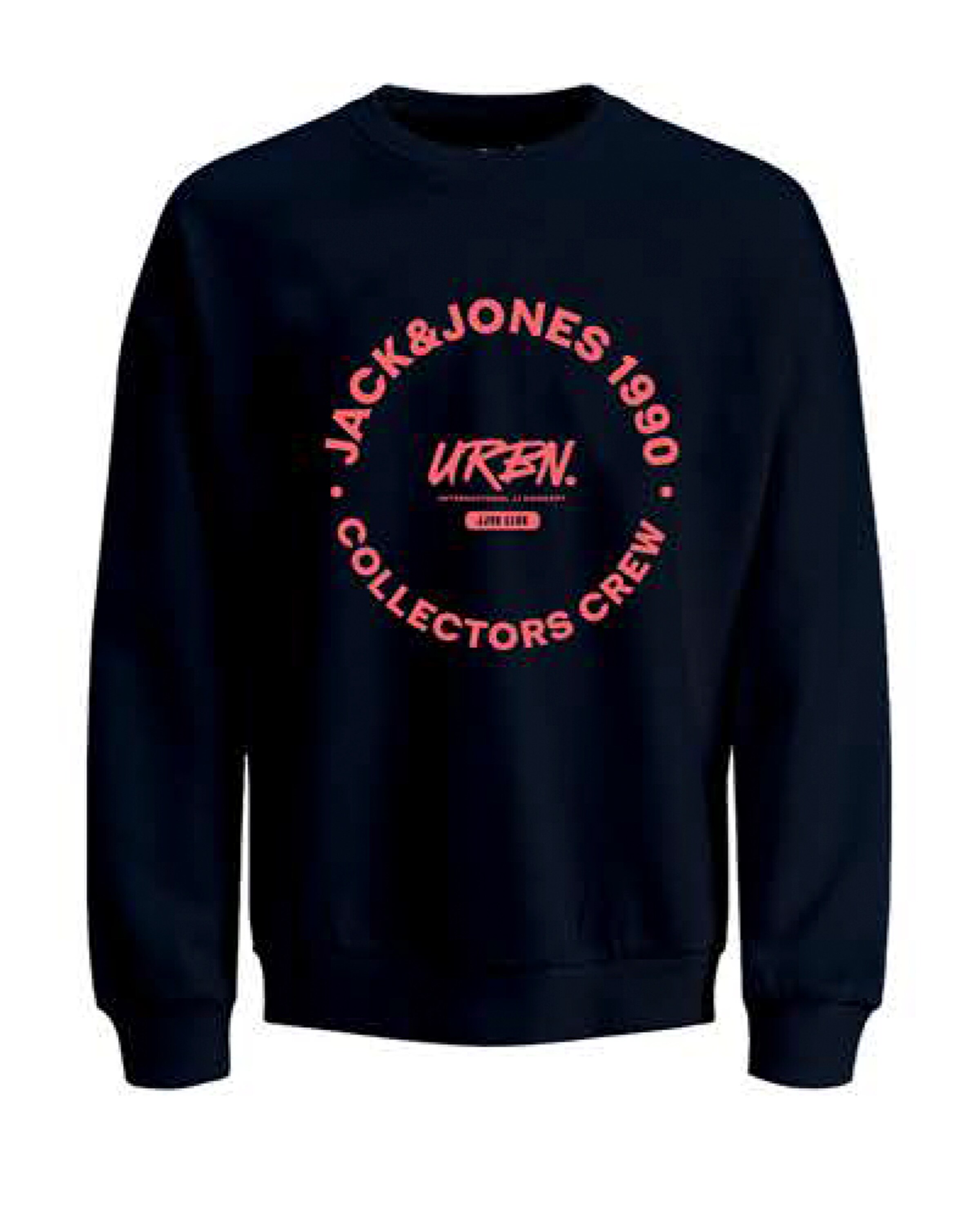 JACK & JONES Sweatshirt in Black: front