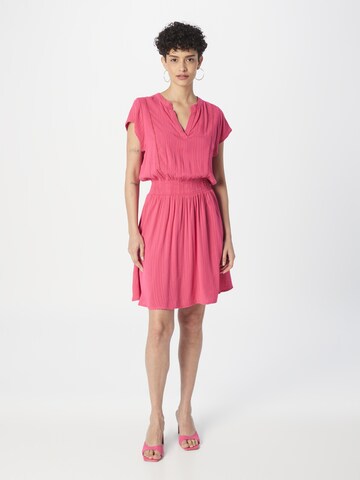 Robe ICHI en rose : devant