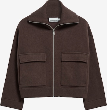 Cardigan ARMEDANGELS en marron : devant