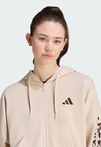 Veste de survêtement 'Seasonal Essentials' ADIDAS SPORTSWEAR en beige