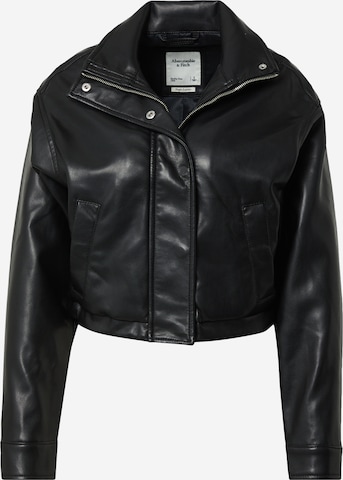 Abercrombie & Fitch Between-season jacket in Black: front