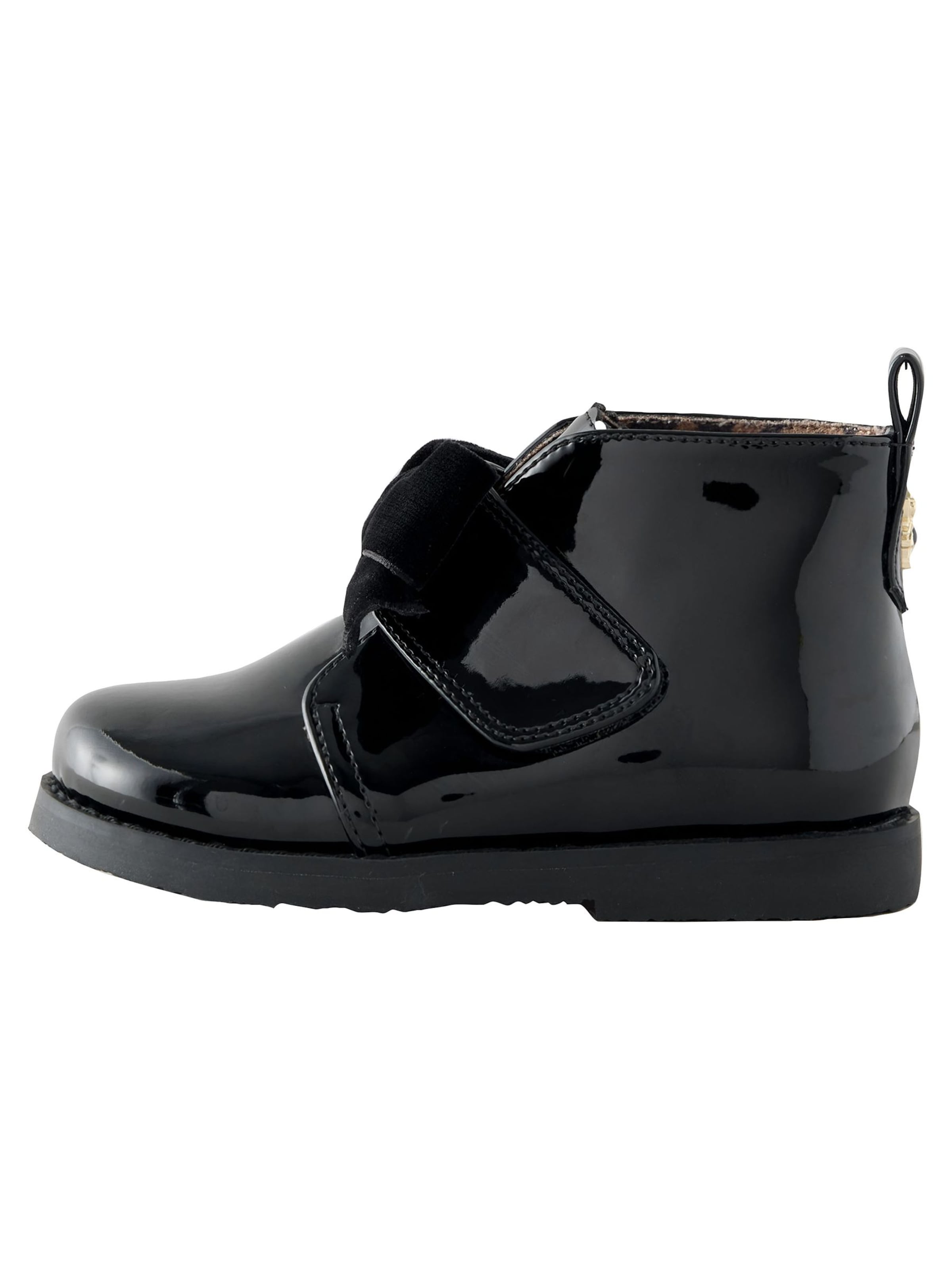 Next Stövel i svart: framsida