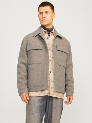 JACK & JONES Between-season jacket 'JPRBLURussel' in Grey: front