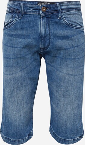 Coupe slim Jean 'Kem' INDICODE JEANS en bleu : devant