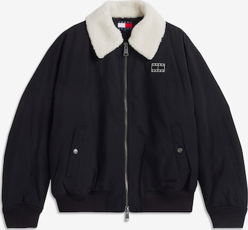 Tommy Jeans Tussenjas in Zwart: voorkant