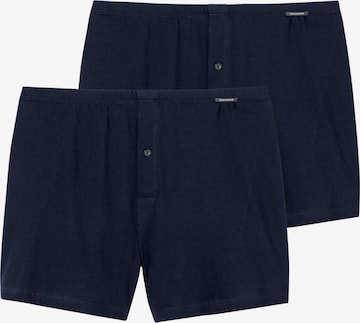 SCHIESSER Boxer shorts in Blue: front