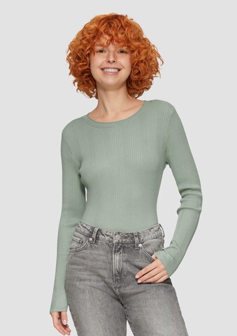 QS Sweater in Green: front