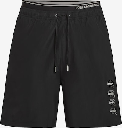 Maudymosi kelnaitės iš Karl Lagerfeld, spalva – sidabro pilka / juoda, Prekių apžvalga