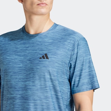 ADIDAS PERFORMANCE Funkční tričko 'Essentials' – modrá