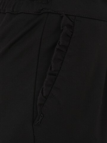 Only Tall Slim fit Pleat-Front Pants 'POPTRASH' in Black