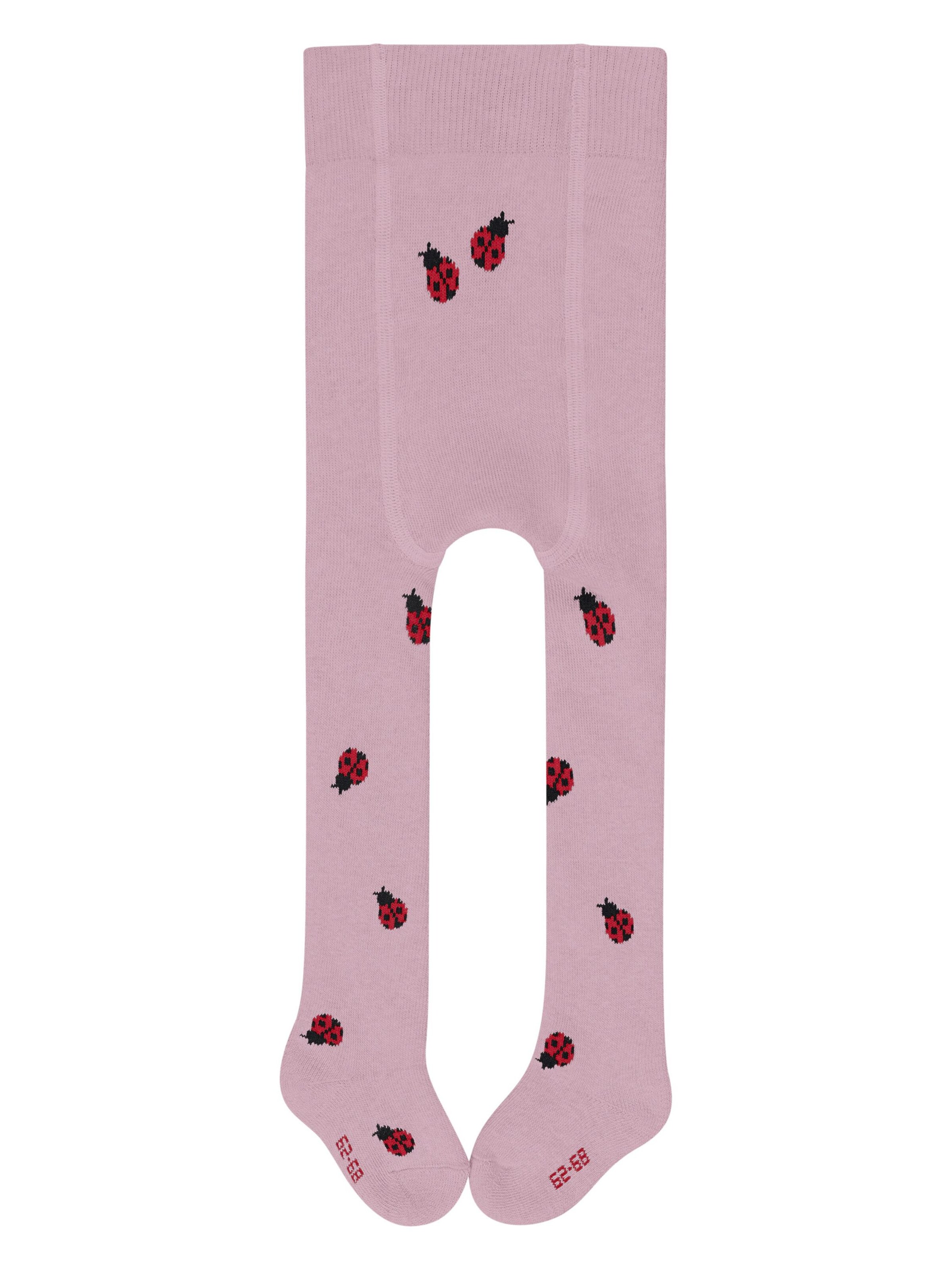 FALKE Strumpfhose 'Cute Ladybug'‌‌‌ in Pink