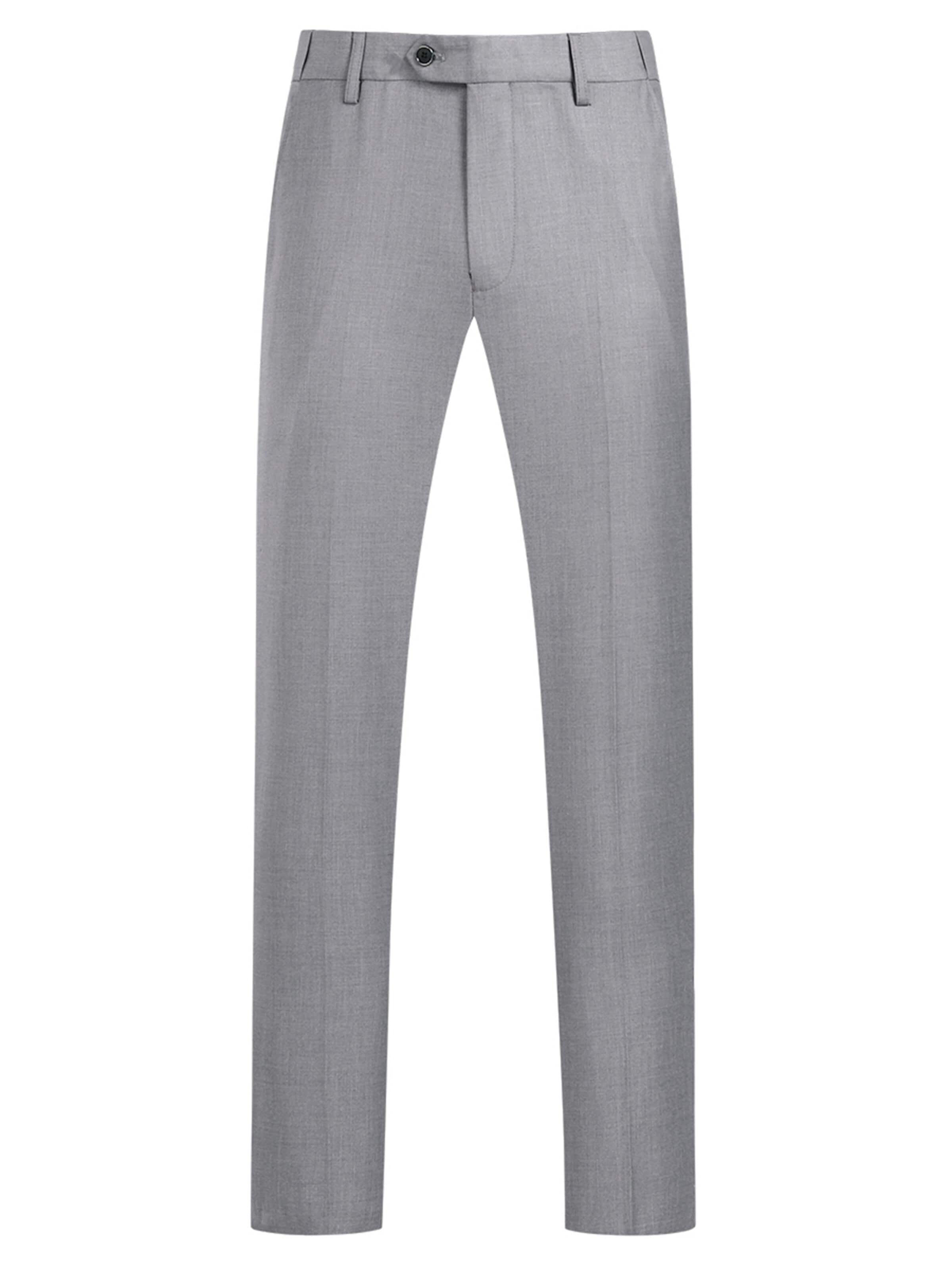 YOUTHUP Slim fit Suit 'Drittel' in Grey