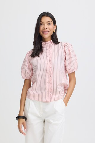 b.young Bluse 'Fantini' in Pink: Vorderseite