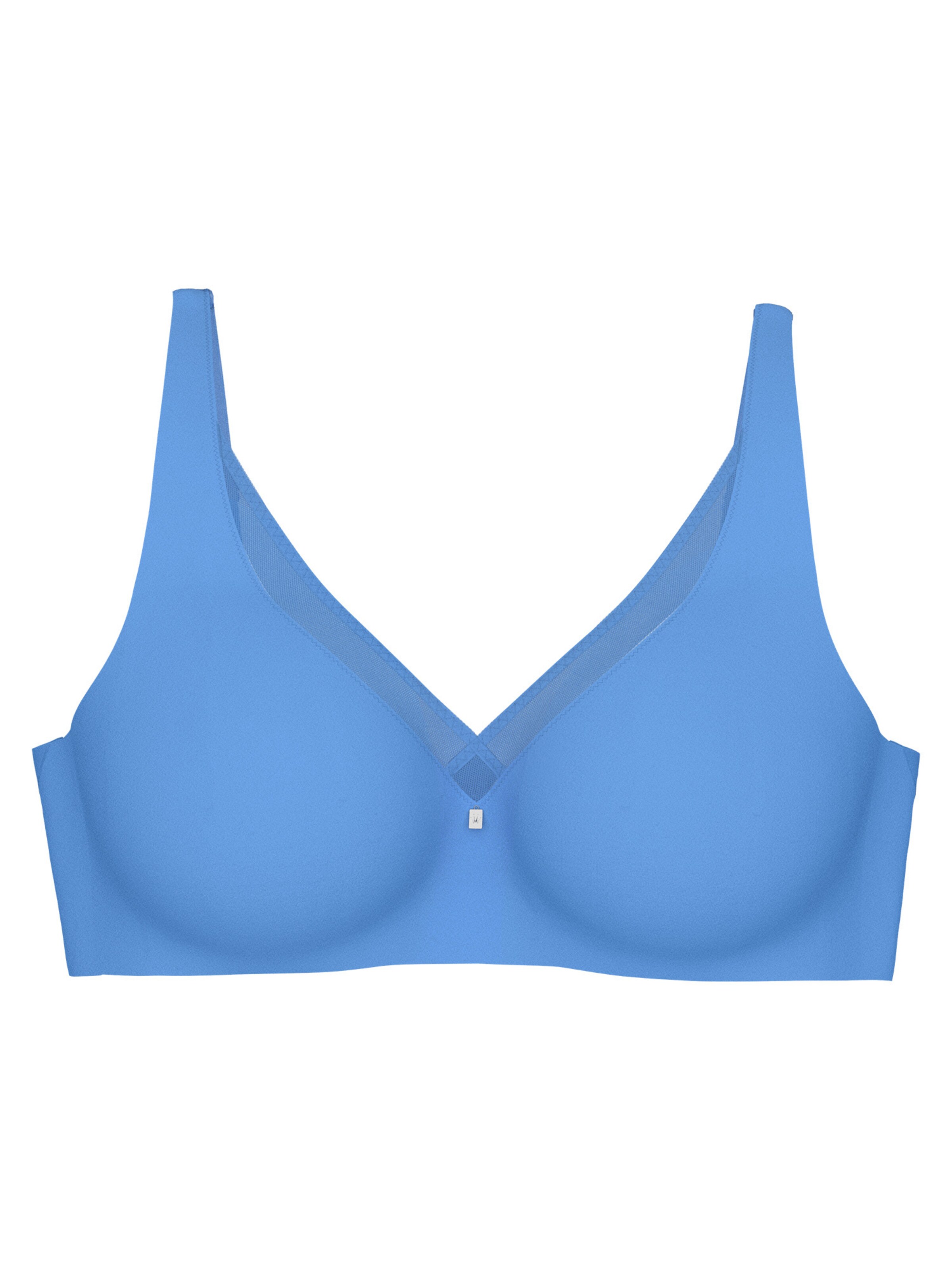 TRIUMPH Бюстгальтер-минимайзер 'True Shape Sensation' в Синий: спереди