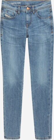 DIESEL Skinny Jeans 'SLANDY' i blå: framsida