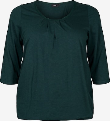 Zizzi Blouse 'MLOA' in Green: front