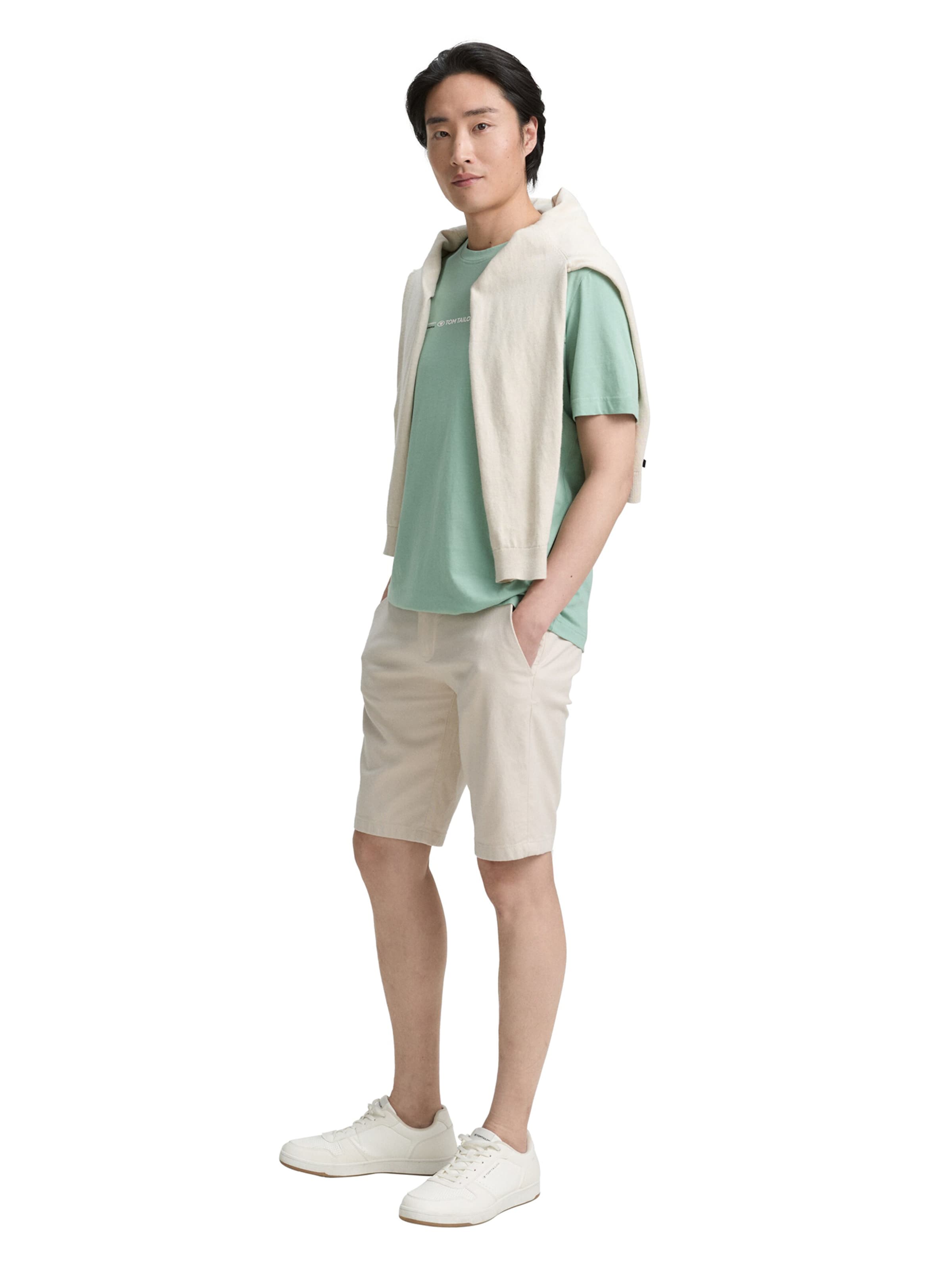 TOM TAILOR Μπλουζάκι σε πράσινο