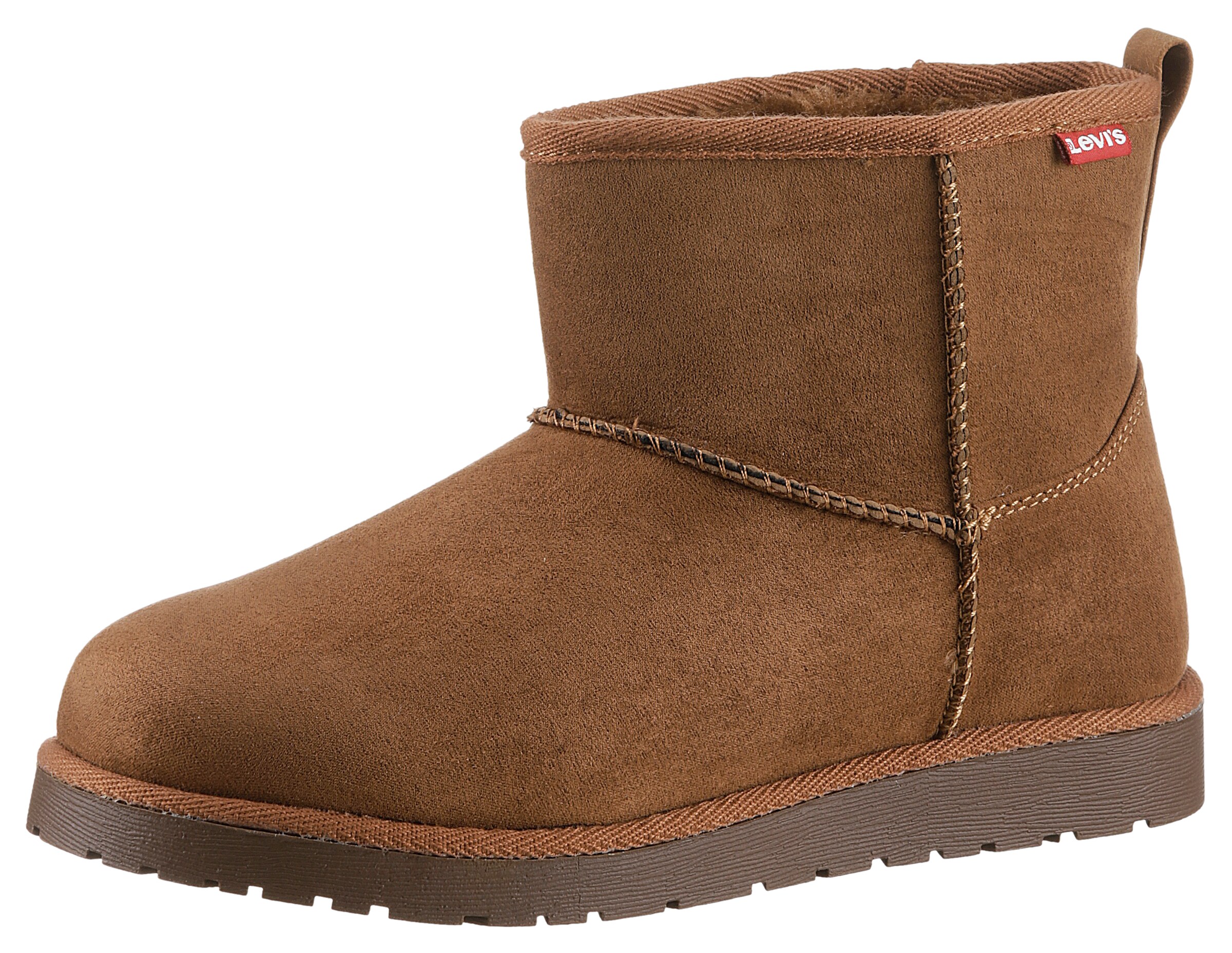 Levi's Kids Boots in Brown: front