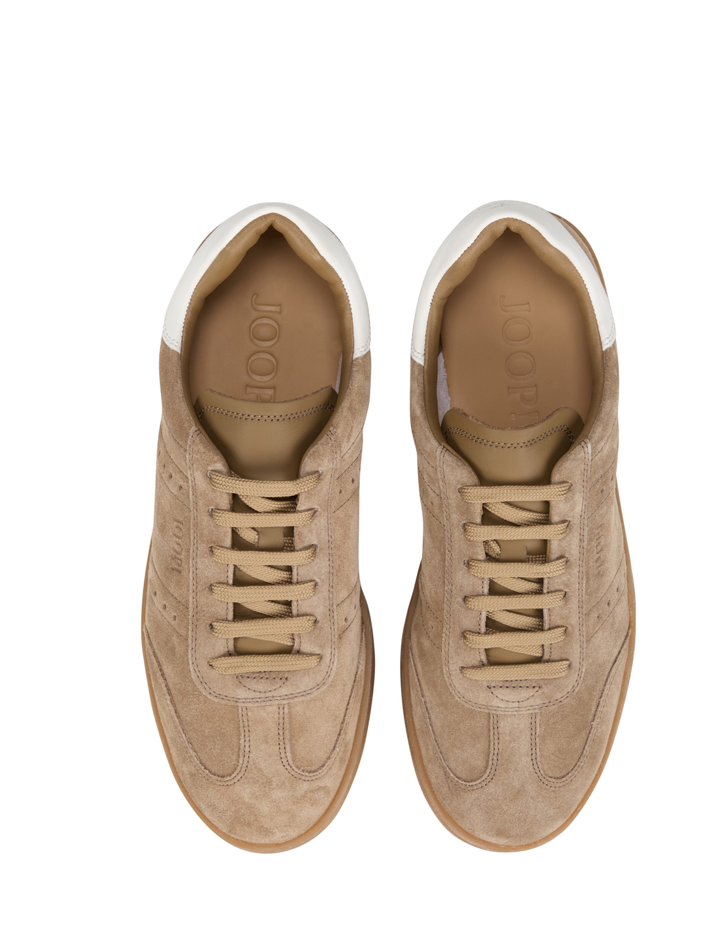 JOOP! - Zapatillas deportivas bajas 'Velluto Misto Ike' en marrón