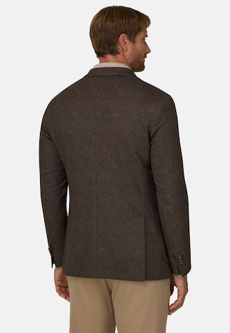 Boggi Milano Regular fit Blazer in Brown: back