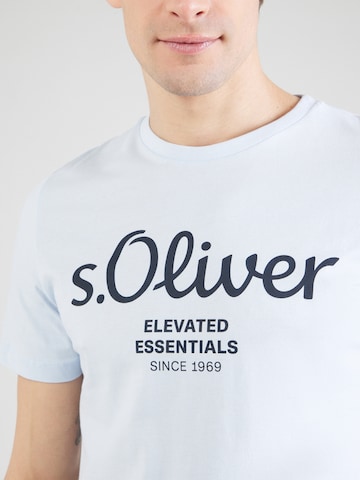 T-Shirt s.Oliver en bleu