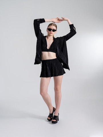 HOLLY LOLLY Korzetová Top – černá