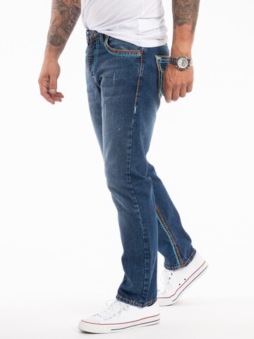 Rock Creek Loosefit Jeans in Blau