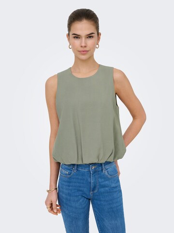 ONLY Top 'ONLAris' in Groen: voorkant