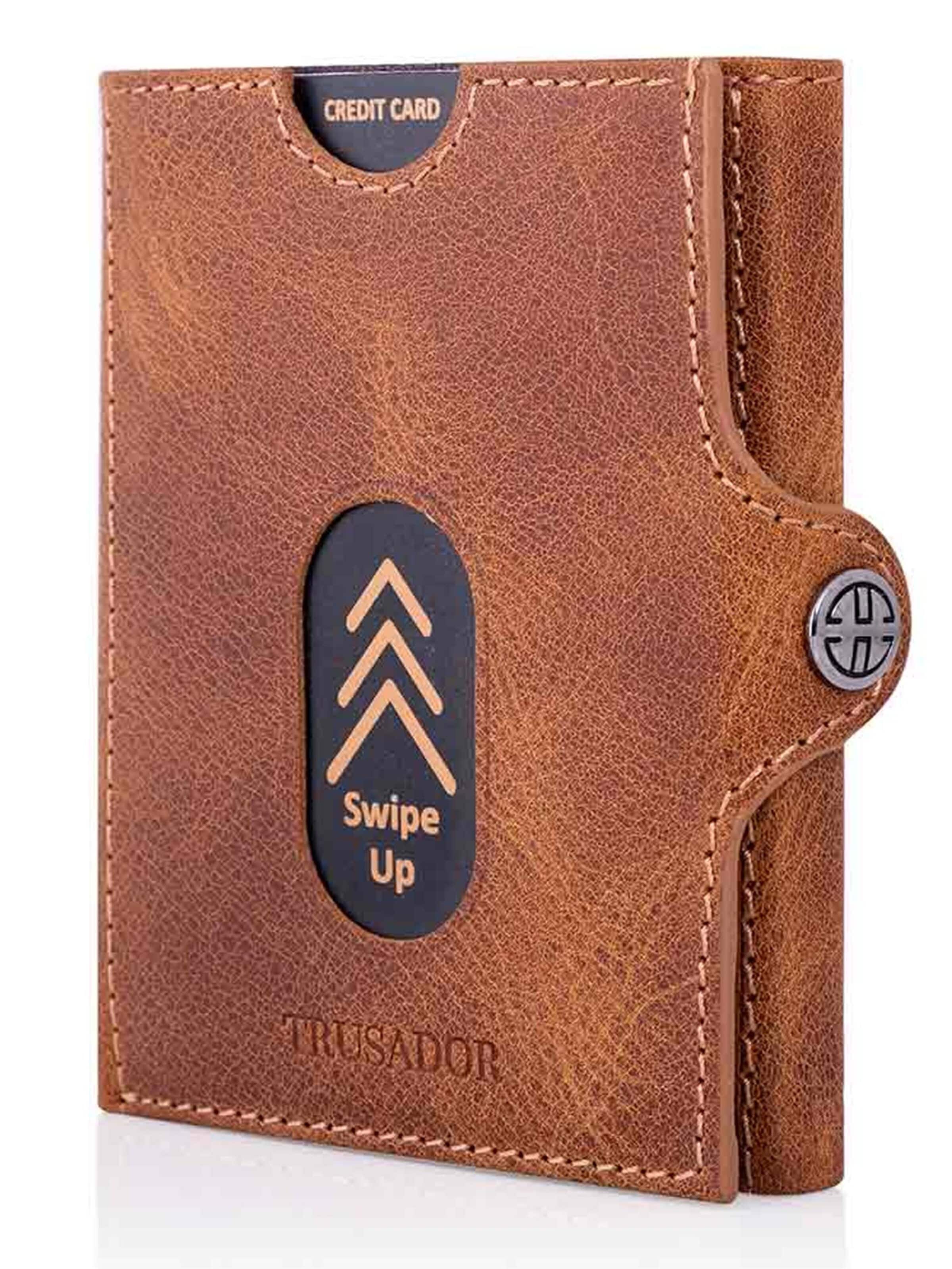 Trusador Wallet 'Valencia' in Brown: front