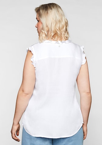 SHEEGO Blouse in White