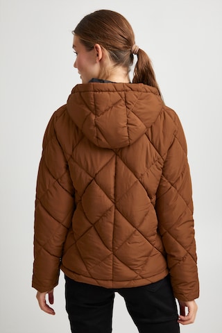 Oxmo Between-Season Jacket 'Stacie' in Brown