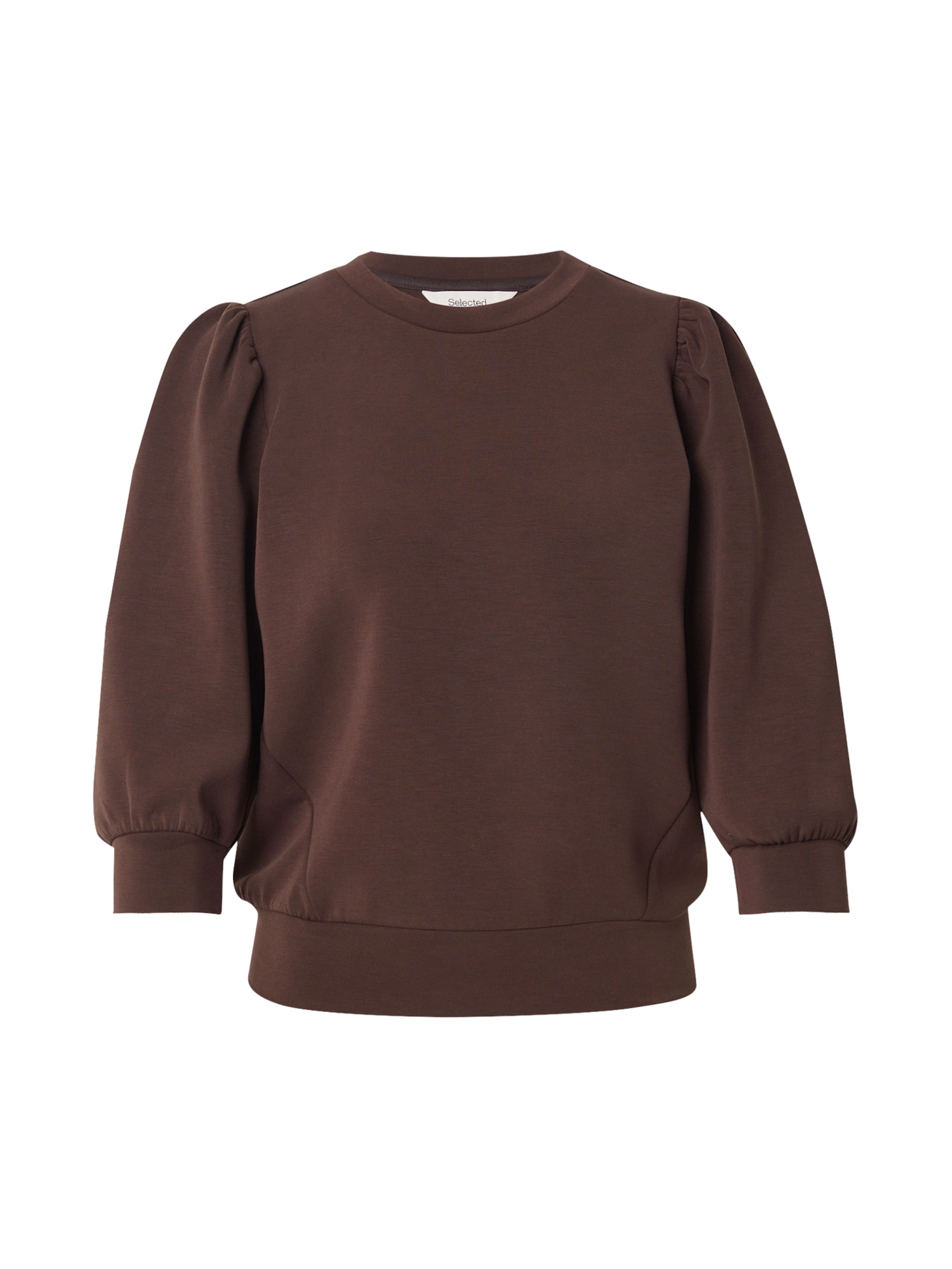 SELECTED - Sudadera 'SLFTenny' en marrón: frente