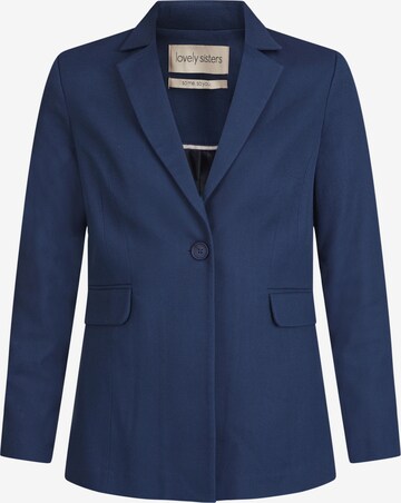 Lovely Sisters Blazer 'Bella' in Blau: predná strana