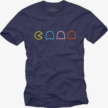 MAKAYA Shirt in Blau: Vorderseite