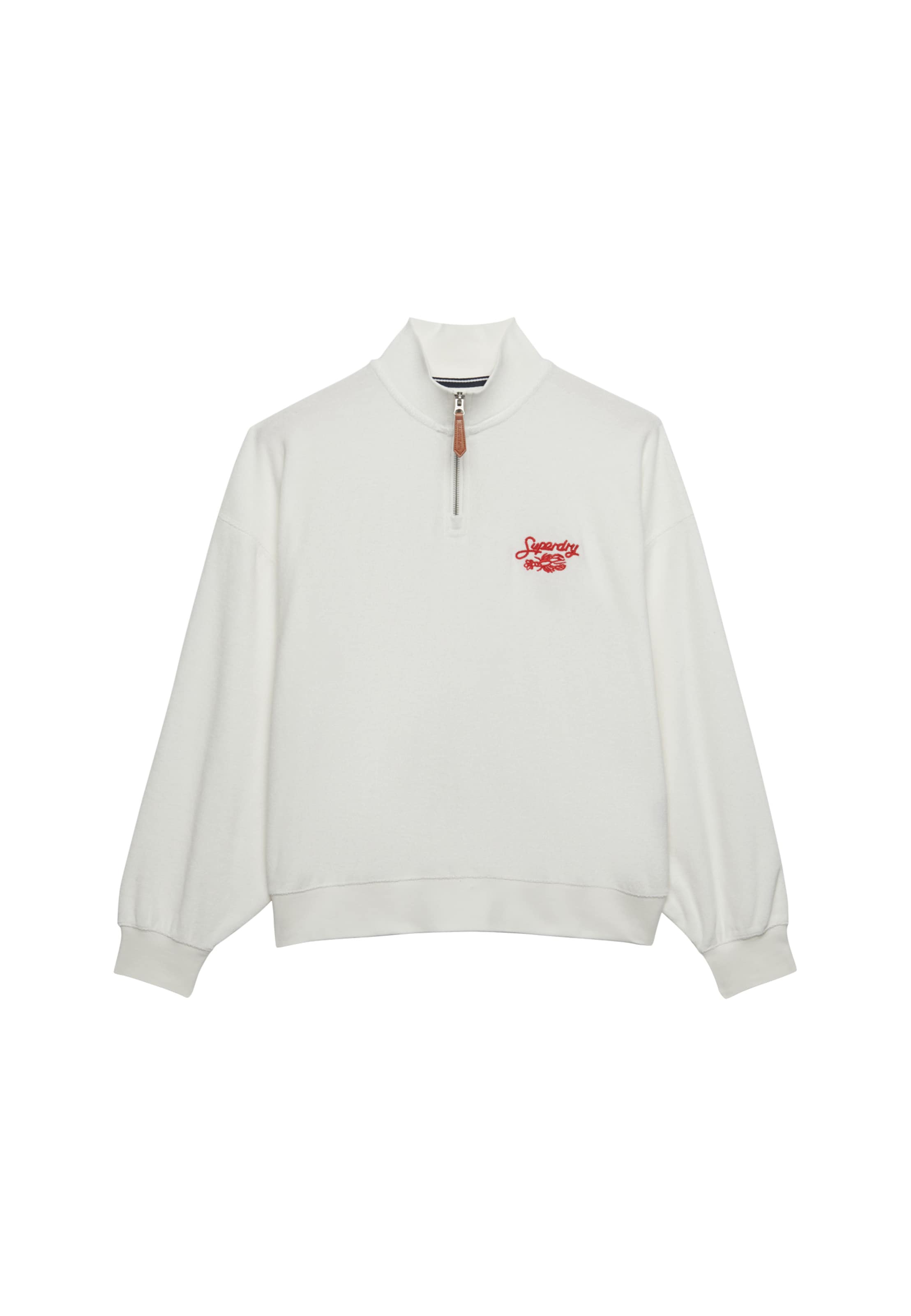 Superdry & Co Sweatshirt 'Heritage' in Beige: front