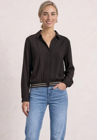 STREET ONE Blouse in Brown: front
