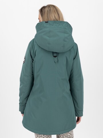 Alife and Kickin Vinterparkas 'FloraAK' i grön